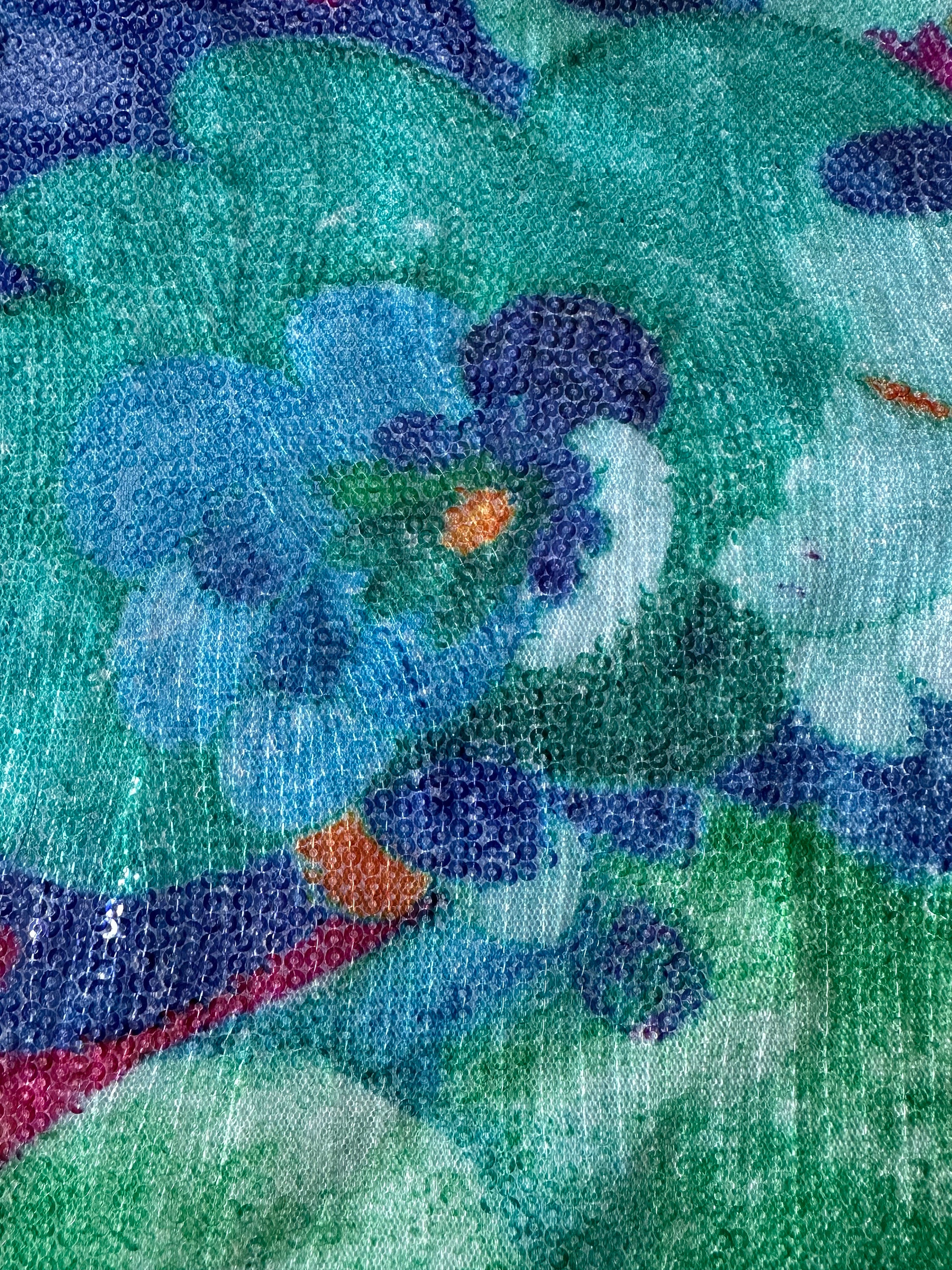 Crosselastic Sequin Fabric Made From Recycled Polyester, Unique Etsy