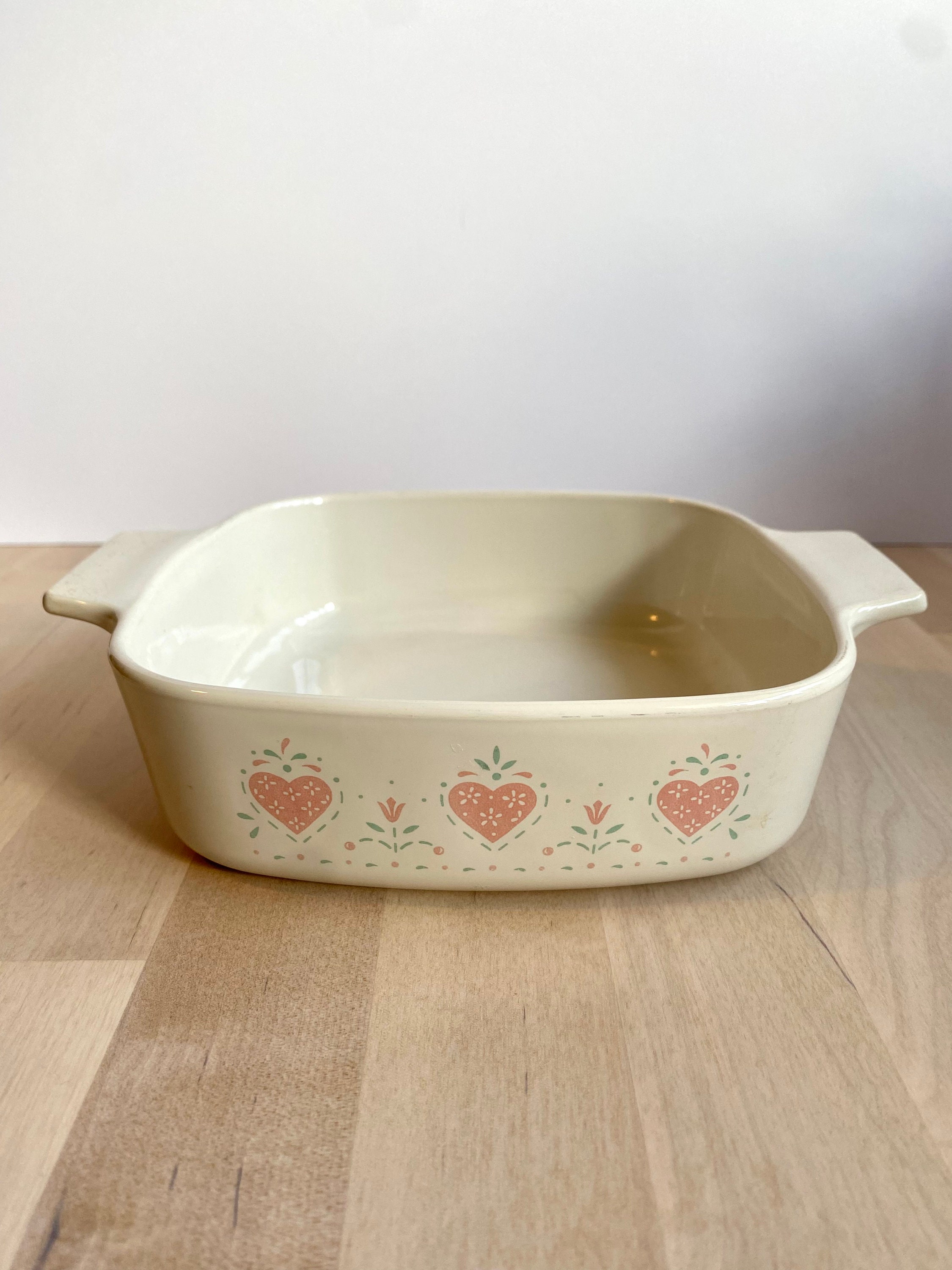 Cute Vintage Corningware “Forever Yours” A-1-B Liter Pan Casserole Dish