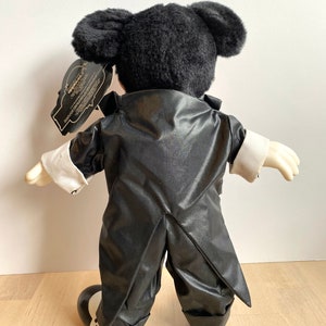 Vintage Disney Hollywood Mickey Mouse smoking pluche gevulde pop van applaus afbeelding 3