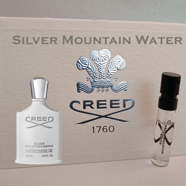 Creed Silver Mountain Water Perfume Samples - 100% Original