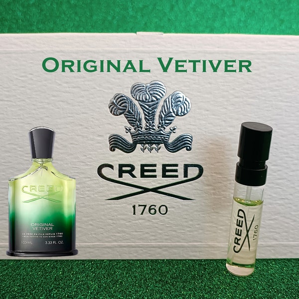 Creed Original Vetiver Eau de Parfum - Échantillons officiels 100% originaux