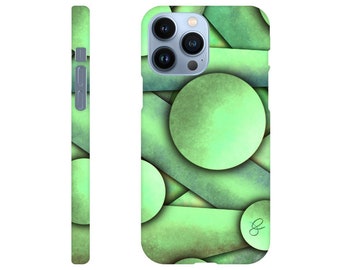 Slim case, Iphone or Samsung, Green fantasy HC