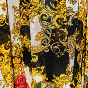 New Fashion brand design print on power mesh nylon spandex