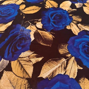 New Floral Rose design print on power mesh nylon spandex