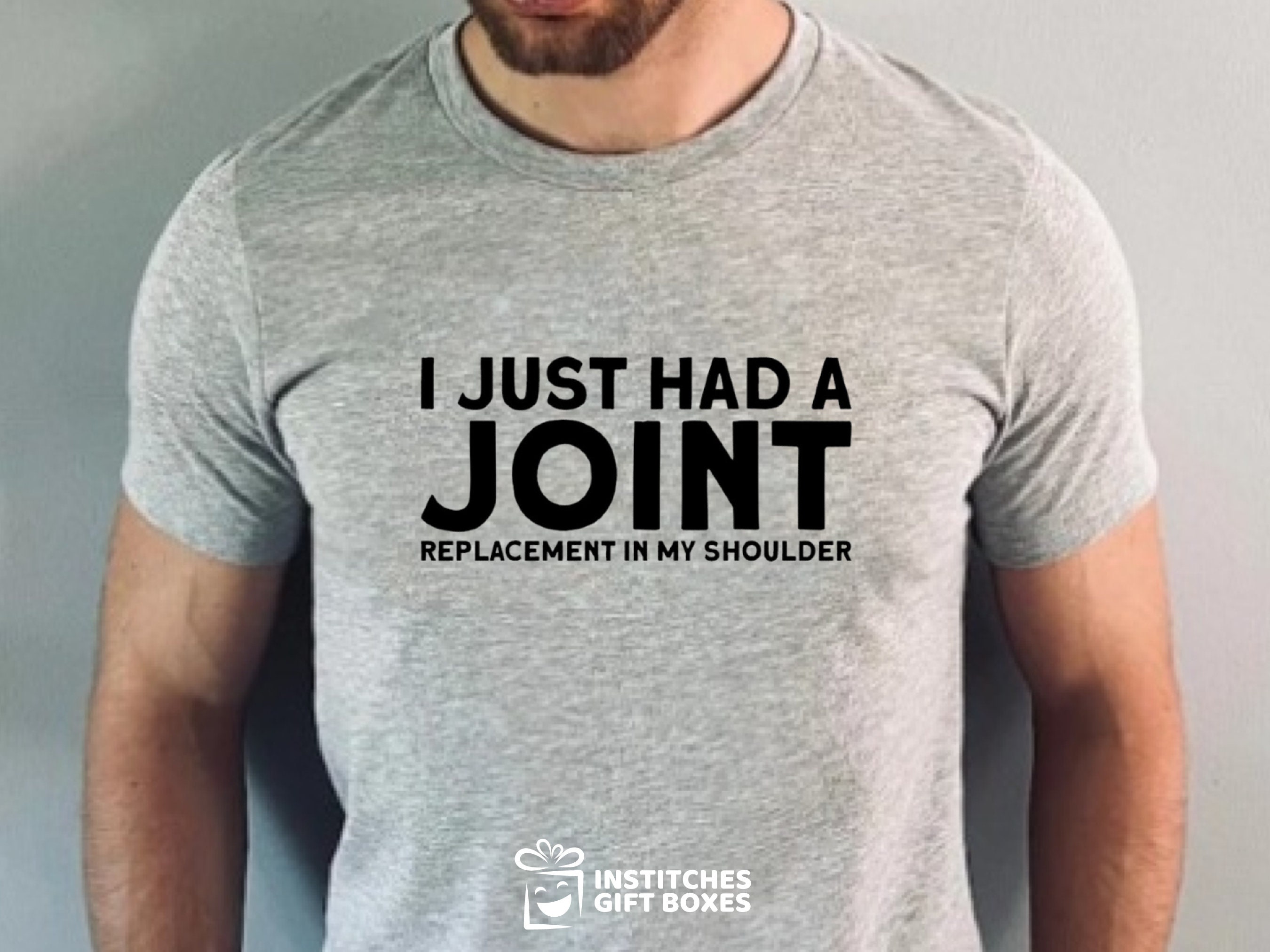 Shoulder Replacement Surgery Gift Box, Funny Shoulder Surgery Shirt Mug