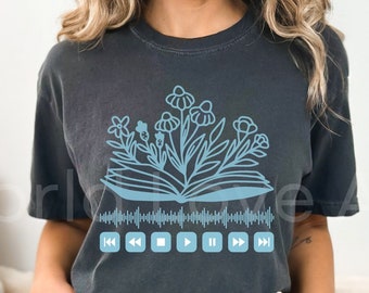 Camisa de audiolivro, camiseta de livros de áudio, camiseta Leia mais, camiseta para amantes de audiolivros, presente de audiolivro, leitura, leitor, alfabetização, estudioso, cores confortáveis