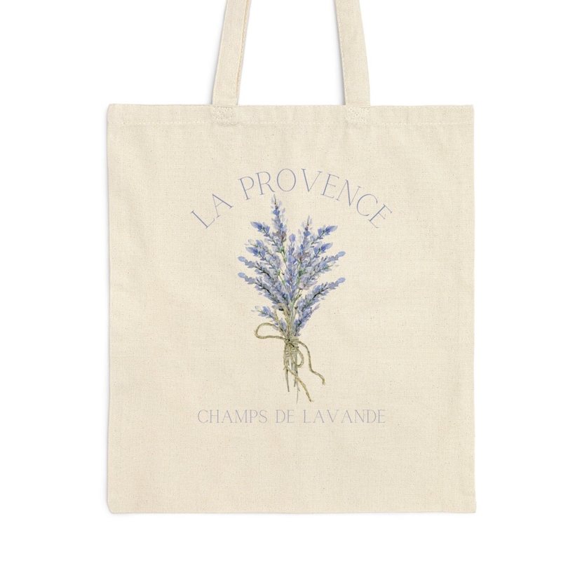 CANVAS BAG FLOWER DU MARDI_PURPLE LAVENDER main image 0