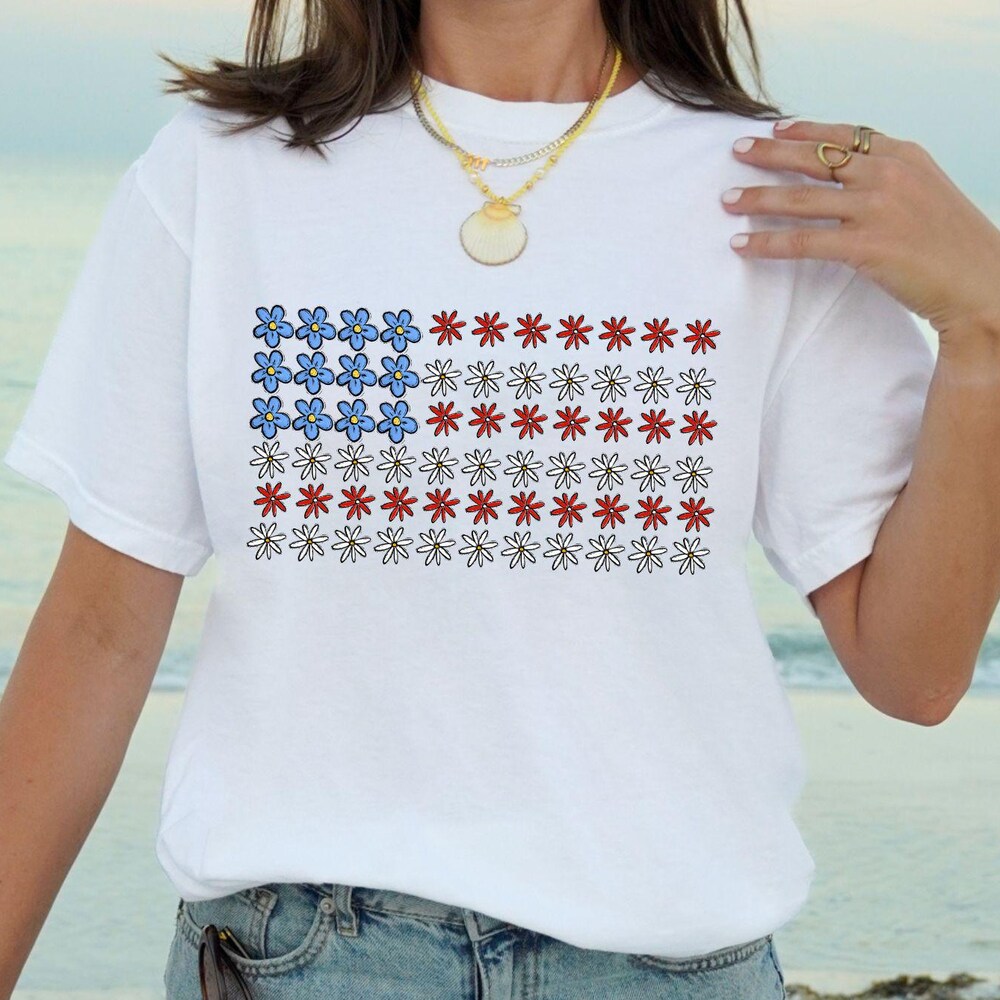Floral Flag Tee main image 0