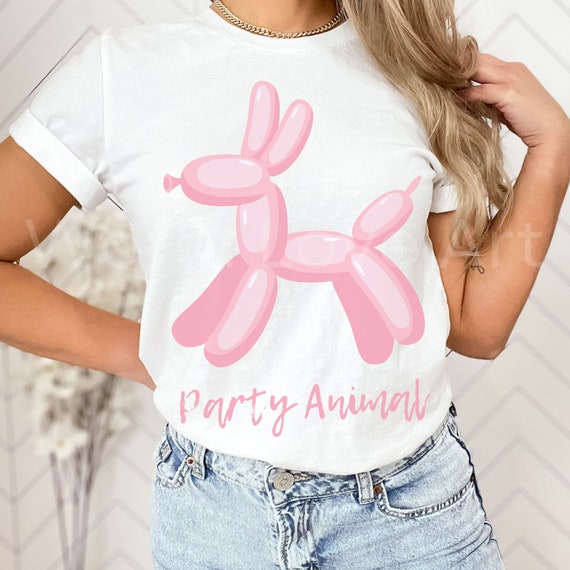 ★関税込★Wai Kei★Magic balloon dog layered long tshirts★ Magic ballon dog half sleeve tshirts MELANGE WHITE - waikei
