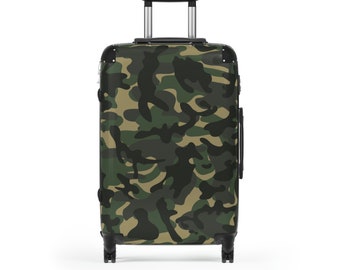 Camouflage Luggage W/ Spinner Wheels, Camo Suitcase Set