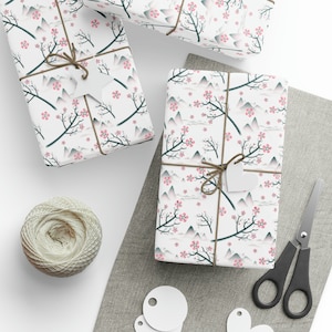 East Of India Chic Xmas Wrapping Paper Tape/Long Shabby Woven Fabric Ribbon