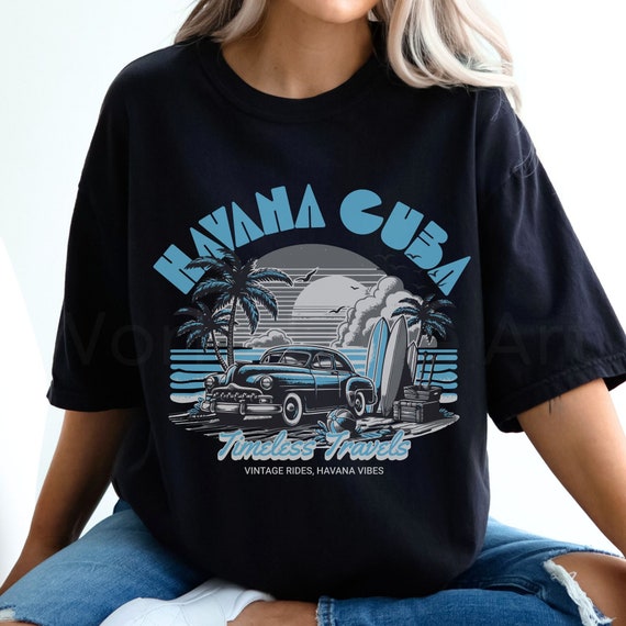 Havana T-Shirt Travel Souvenir Gift Tee Havana T-Shirt Travel Souvenir Gift Tee