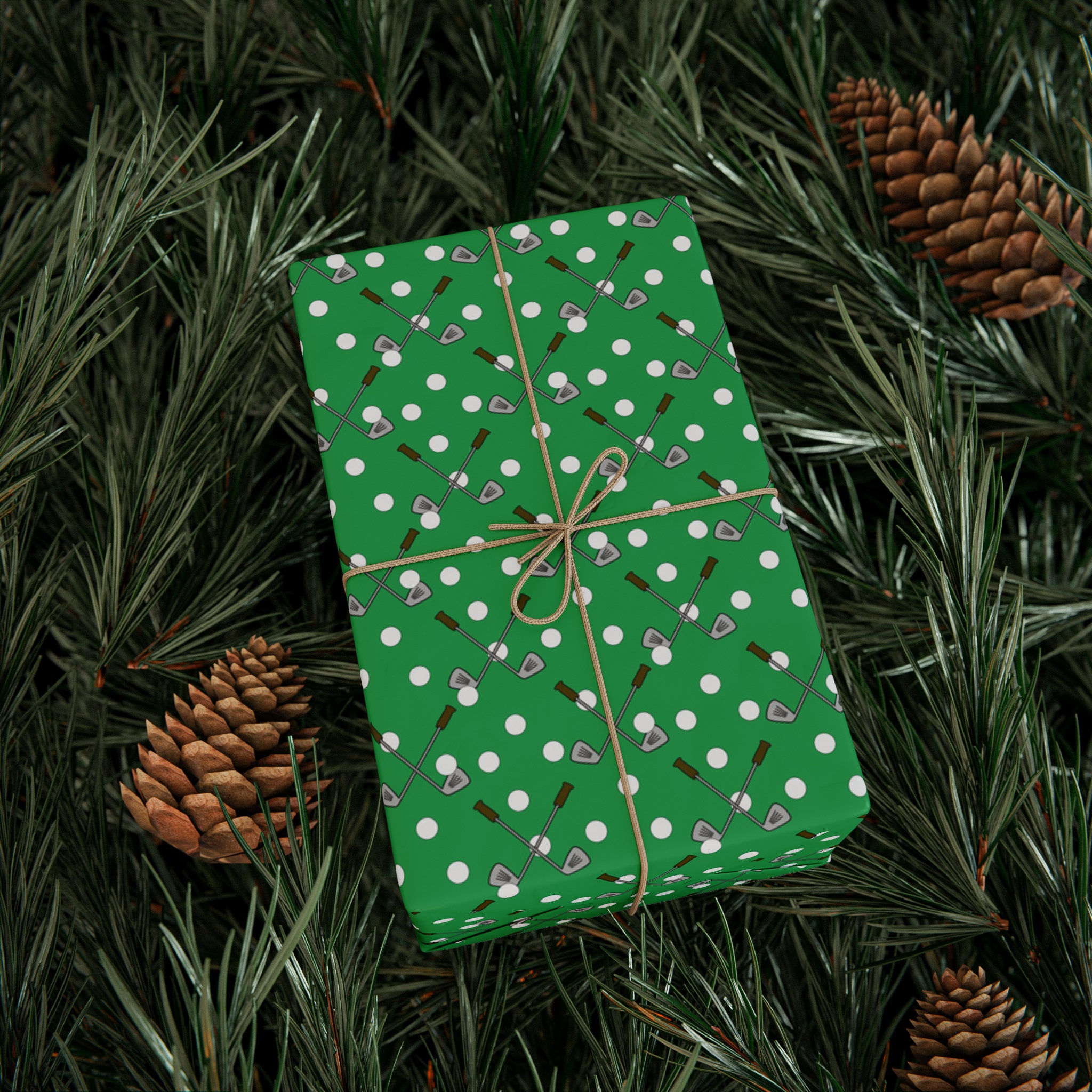 12 Fogli Carta Regalo Golf – 50x70 Cm, 4 Disegni Classici Con Sacche E Golf Cart – Per Compleanni E Feste Sportive