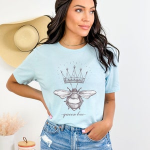 T-shirt Hoodie Humble Bee « Save The Bees » - Blanc, Coton, Taille Femme, Neuf Avec étiquettes
