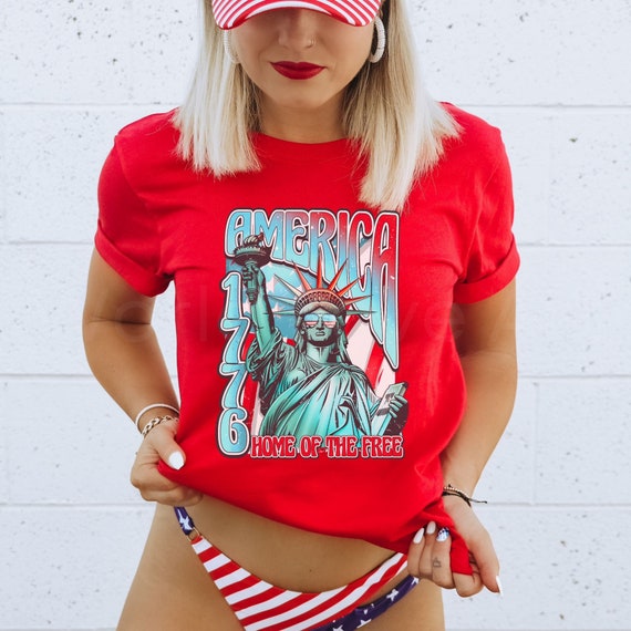 Statue of liberty tee discount