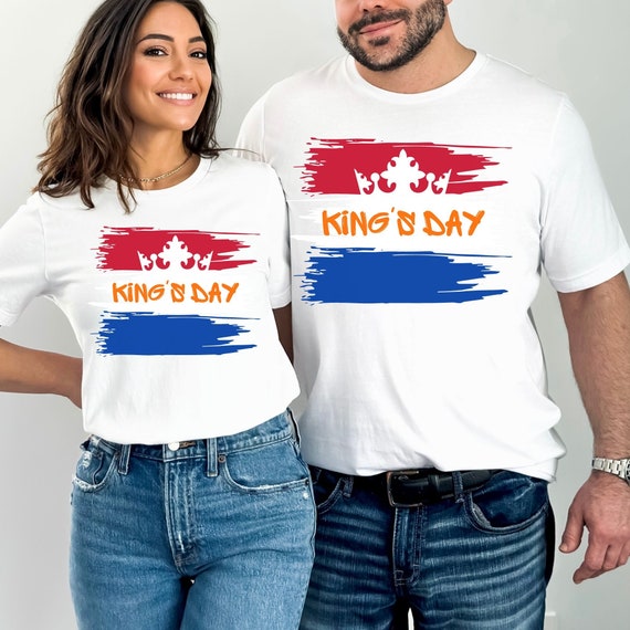 King's Day Orange T-Shirt Design - Netherland Dutch King's Day Orange T-Shirt Design - Netherland Dutch