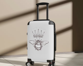 Manchester Kitkase Luggage Queen Bee Suitcase, Artsy Aesthetic