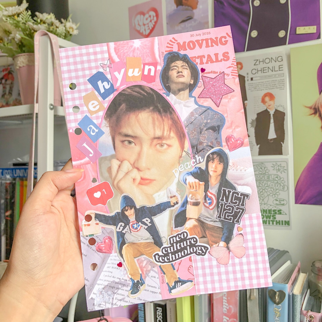 Customize Digital KPOP Binder Cover Filler Divider Spacer Journal