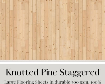 Miniature Flooring, Knotted Pine, Staggered Planks, Parquet, Wood Floor, Dollhouse, Dollhouse Miniatures, Dollhouse Flooring, Wallpaper