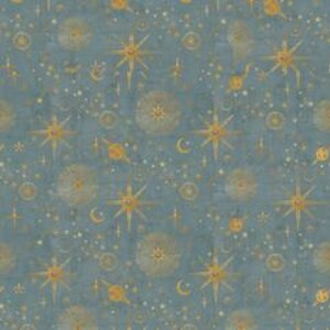 Dollhouse Wallpaper: Milky Way Celestial Peel & Stick Paper (1/12 Scale) image 5