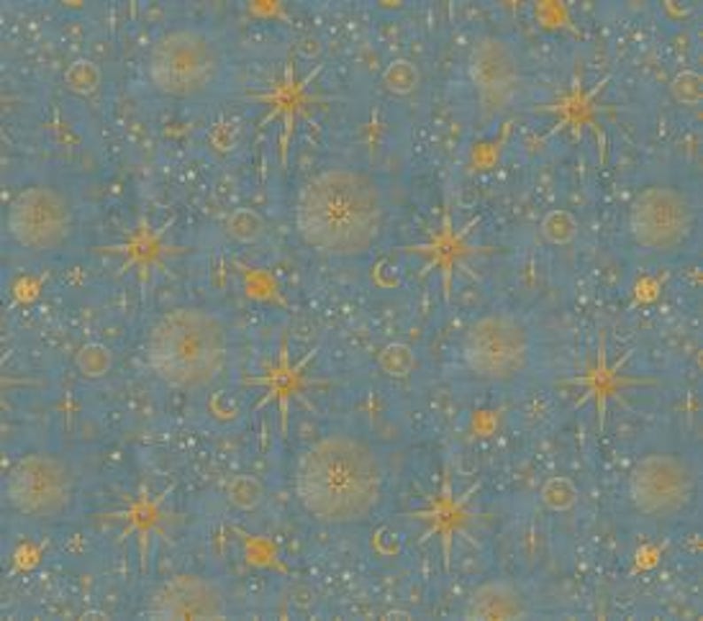 Dollhouse Wallpaper: Milky Way Celestial Peel & Stick Paper (1/12 Scale) image 5