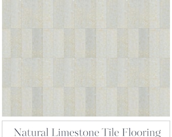 Dollhouse Stacked Stone Flooring: 1/12 Scale Miniature Tile