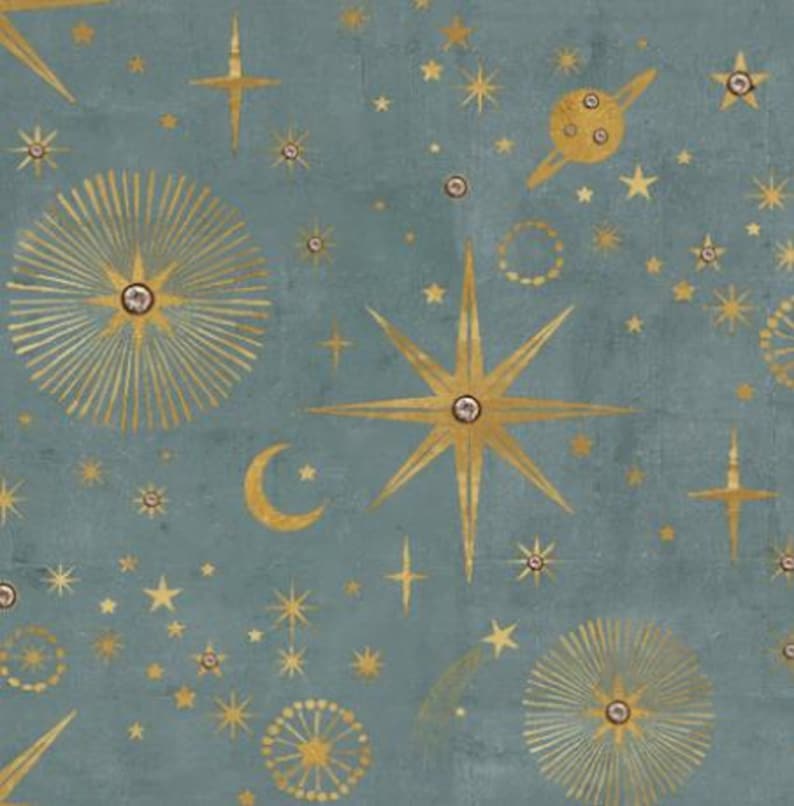 Dollhouse Wallpaper: Milky Way Celestial Peel & Stick Paper (1/12 Scale) image 4