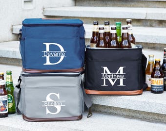Personalized Groomsmen Cooler Bag, Golf Beer Cooler, Custom Lunch Cooler, Groomsmen Gift, Best Man Gift, Gift for Golfer, Cooler for Him
