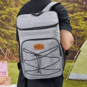 Gepersonaliseerde koelrugzak bruidsjonkers, cadeau bruidsjonkers, aangepaste lunchkoelerrugzak, golfbierkoeler, koelrugzak wandelen, cadeau getuige