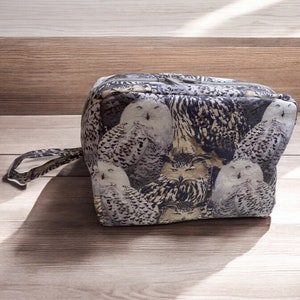 Kulturbeutel Kosmetiktasche  Eule