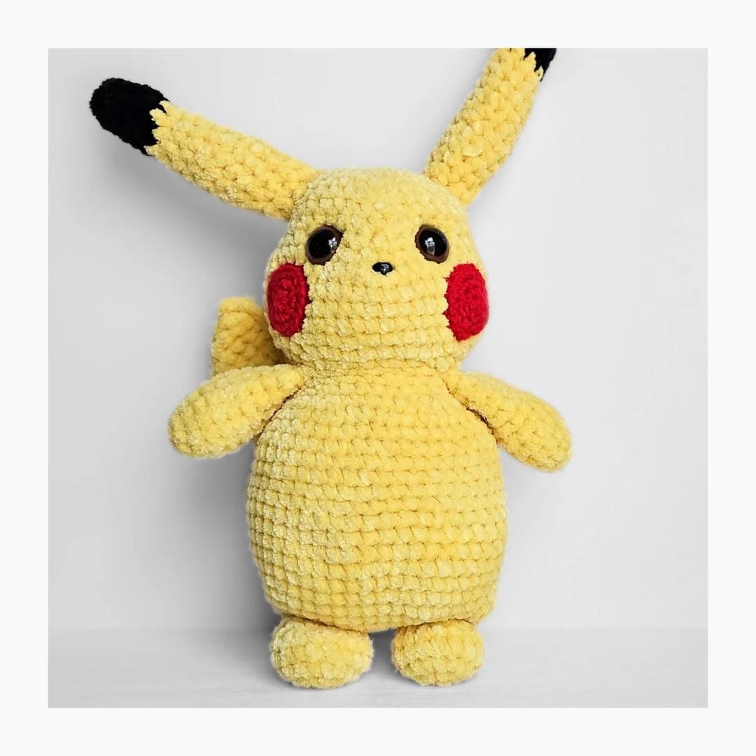 Pikachu Crochet Pattern Instant Download Digital PDF Amigurumi Pokemon ...