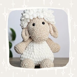 Crochet Sheep Plushie Made To Order Blackface Sheep