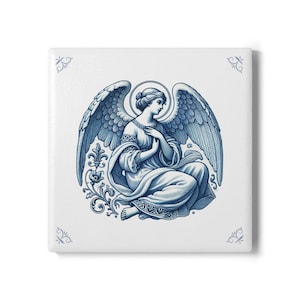 Delft Blue Angel - Etsy