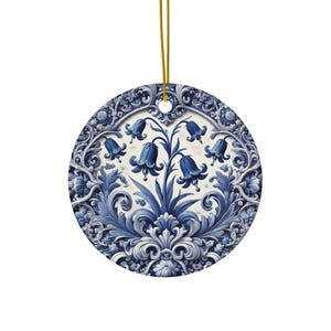 Delft Blue, Ceramic Ornaments, Dutch Design, Decorative Keepsake, Delft Blue Gift, Vintage Ornament, Home Decor, gift for loved one, Blue