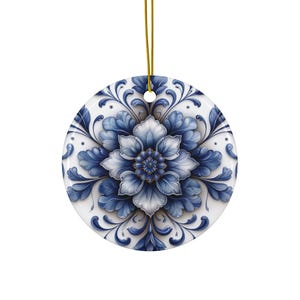 Delft Blue, Ceramic Ornaments, Dutch Design, Decorative Keepsake, Delft Blue Gift, Vintage Ornament, Home Decor, gift for loved one, Blue
