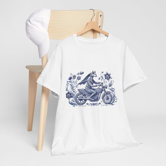 ジャー・ジャー・ビンクスTシャツ、デルフトブルー、スター・ウォーズ