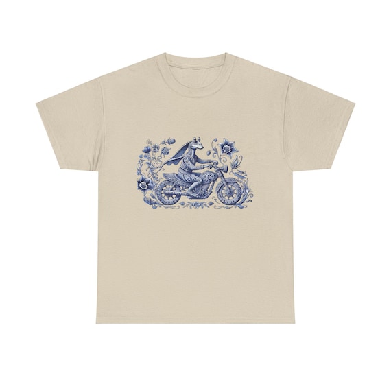 ジャー・ジャー・ビンクスTシャツ、デルフトブルー、スター・ウォーズ