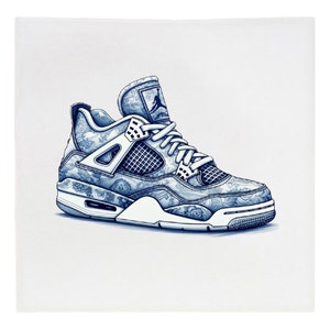Azul Delft, azulejo cerámico azul Delft, azul Delft Jordan 4, Jordan 4, Jordan 4 Amsterdam, azulejo Jordan 4, azulejo Jordan 4 hype, Nike