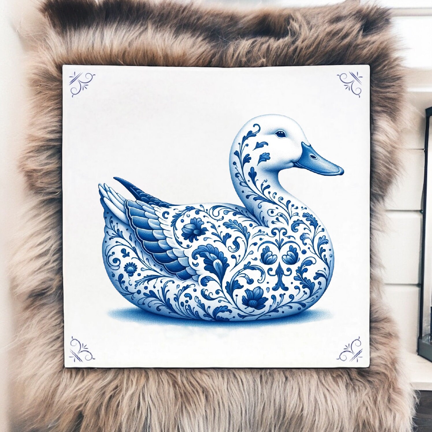 Duck, Tile, Delft Blue, Kitchen Tile, Bathroom Tile, Wall Art, Kitchen ...