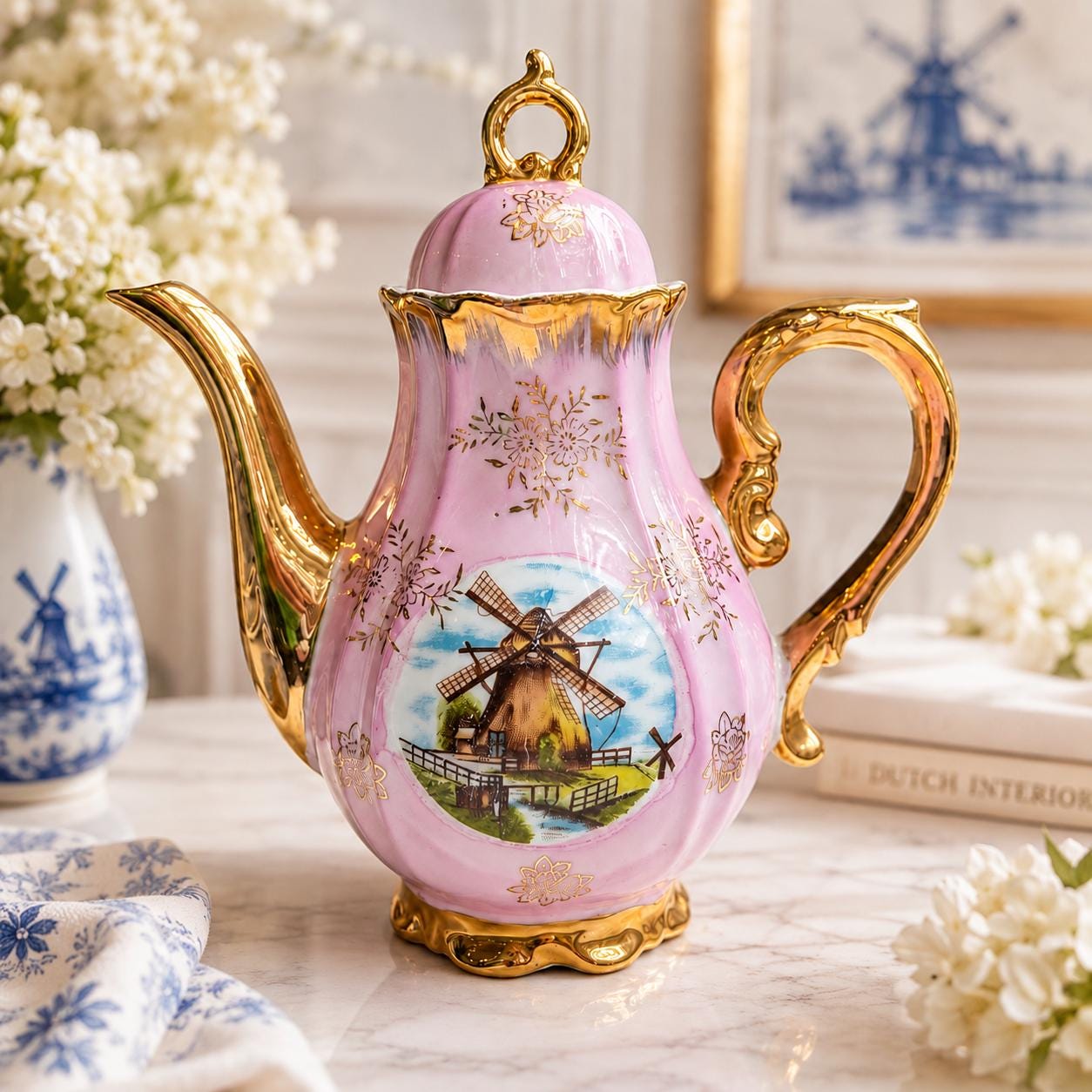 Alte vintage teekanne