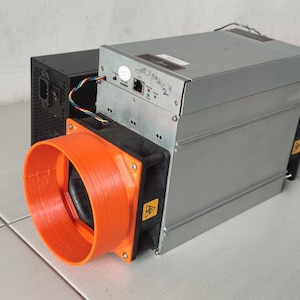 5&quot; Fan Shroud for Antminer S9 / L3+ ASICs (3D Printable)