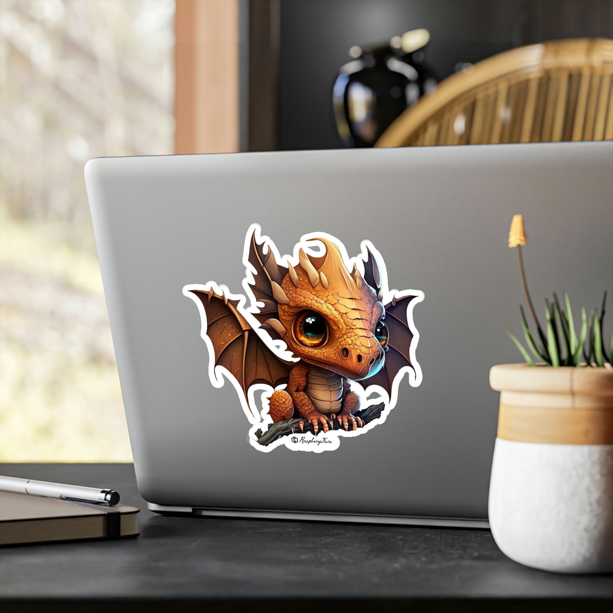 Cute Dragon Sticker | Mythical Creature | Fantasy Art | Dragon Sticker ...