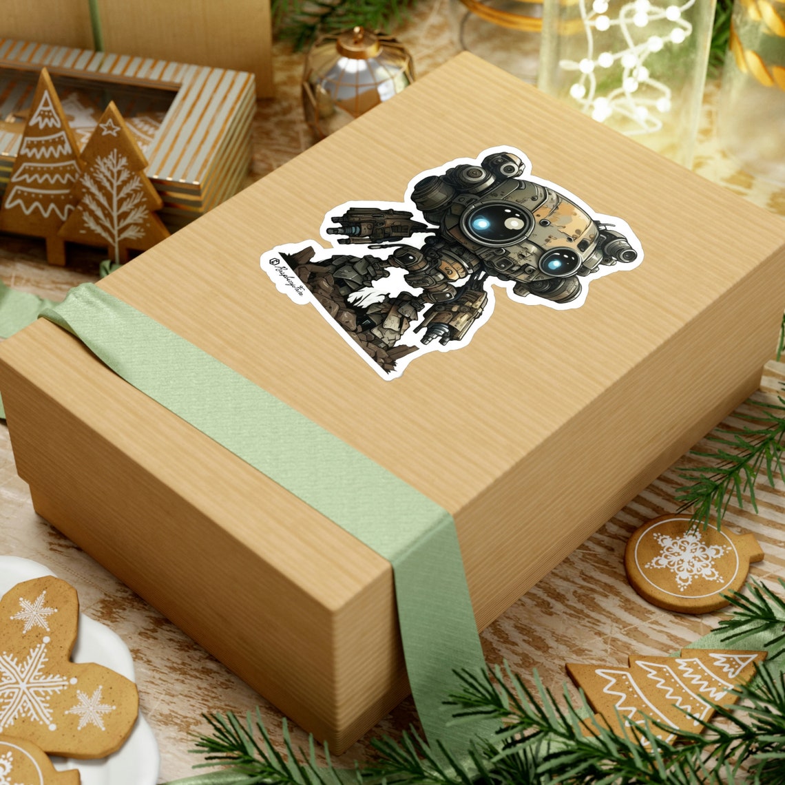 Mini Mech Sticker | Tiny Cute Mech Warriors | Adorable Mech Battle ...