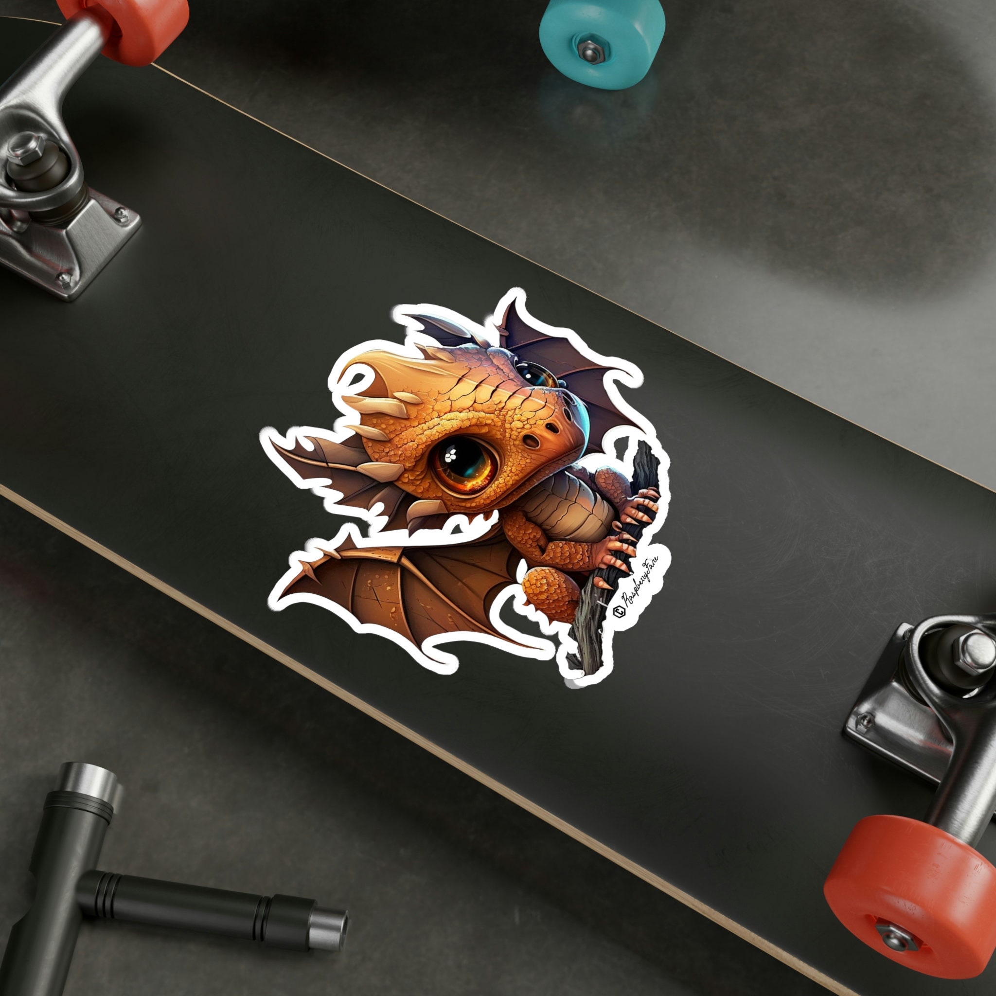 Cute Dragon Sticker | Mythical Creature | Fantasy Art | Dragon Sticker ...