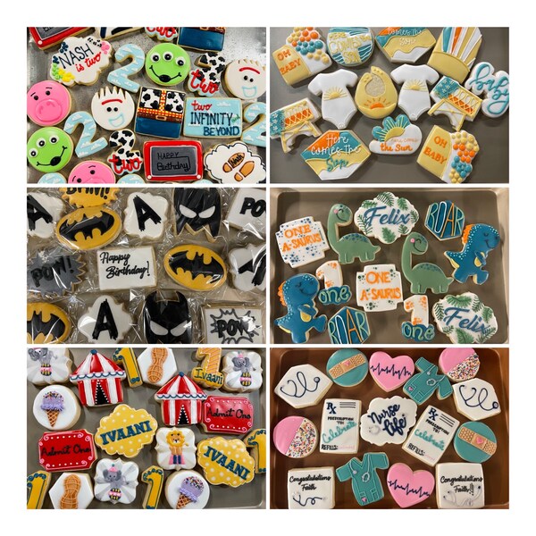 Custom Sugar Cookies Etsy