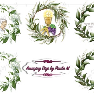 Sello Digi de 1ª Comunión para scrapbooking