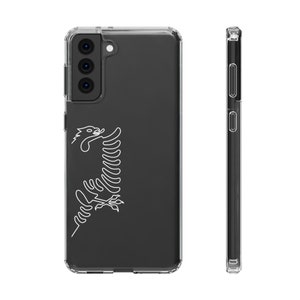 Albanian Eagle Clear Phone Case