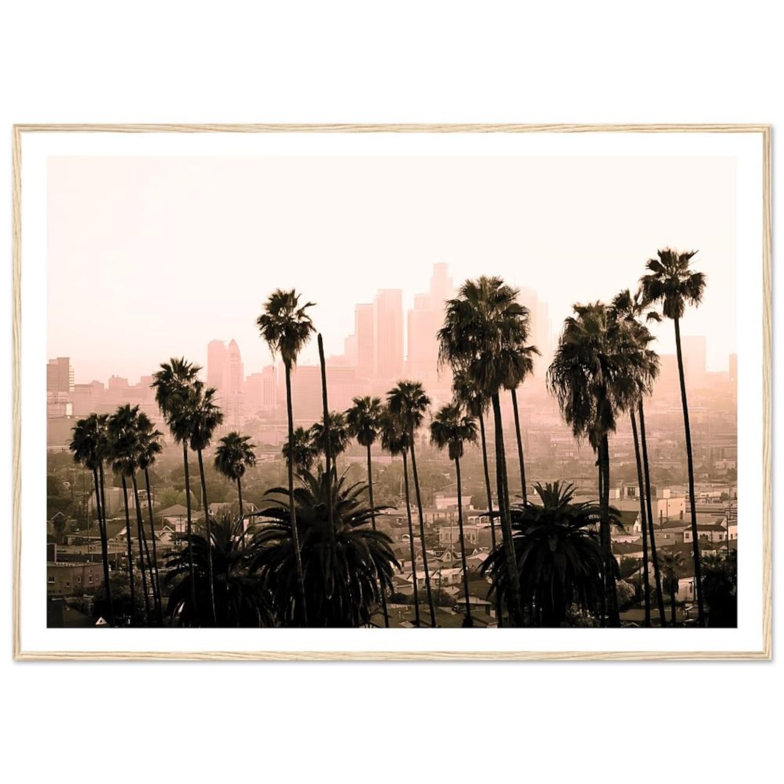 Fine Art Los Angeles Skyline Print - Framed Fine Art Photography Print ...