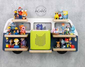 Tonieregal im Hippie-Bus Design | Toniebox Regal Bus | Ordnung im Kinderzimmer | Tonieregal Bus | Tonieregal Auto
