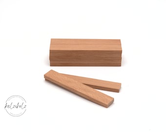Bastelklötzchen | Holzklötzchen | Holzklötzchen aus Eiche, Buche und Esche | kreativ Basteln | DIY Klötzchen | Holzklötzchen Basteln | DIY